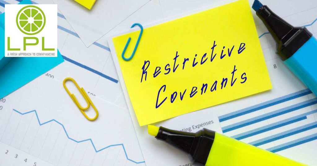 Enforcing restrictive covenants in respect of a property