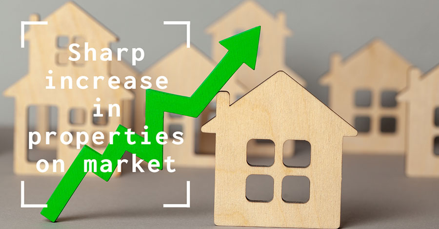 Sharp increase in properties on market LPL